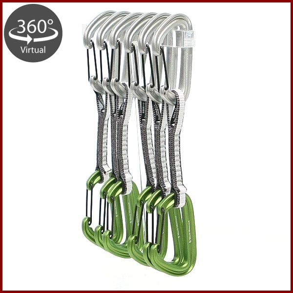 Black Diamond・ブラックダイヤモンド　ライトワイヤークイックドロー　12cm　envy green
