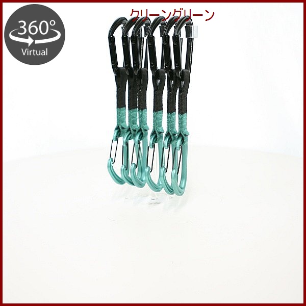 Black Diamond・ブラックダイヤモンド  ホットフォージハイブリッドクイックドロー 12cm　6本セット