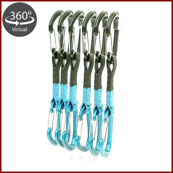 Black Diamond・ブラックダイアモンド　ホットワイヤー クイックドロー 12cm　6個パック